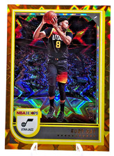 Rudy Gay #220 Orange Gold Explosion Refractor 2/25 2022-23 Panini NBA Hoops SSP