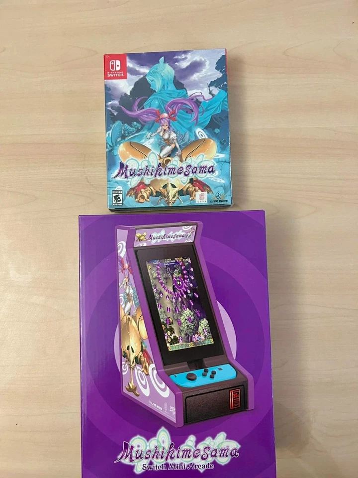Mushihimesama Collector's Edition Switch Limited Run #125 + Mini Arcade - Photo 1/1