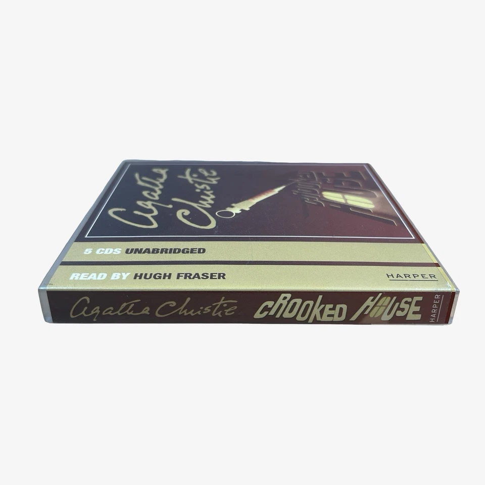 Agatha Christie CD Audio Book Crooked House Unabridged 2010 Hugh Fraser - Image 3 of 4