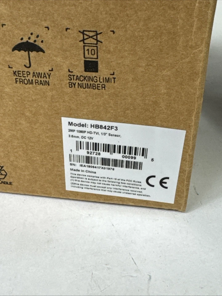 LaView HD 1080P TVI 2MP PIR Series Bullet Camera Model: HB842F3 - Image 2 of 4