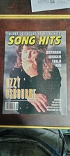 Ozzy Osbourne Song Hits Magazine  June 1989