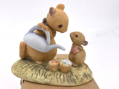 Tiny Talk Collection-Mice Watering plants #TT-6