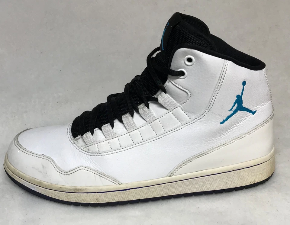 Nike Air Jordan Executive Blanco/Azul Lagoon Zapatos - 820240-116 Para hombres Talla 10 Foto 2 de 4