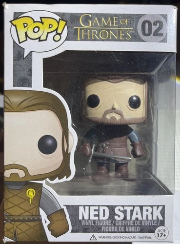 Funko Pop! Game of Thrones Ned Stark #02 Vinyl Figure Excellent