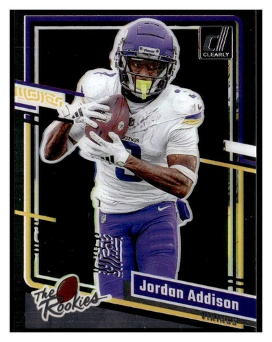 2023 Panini Clearly Donruss Jordan Addison #7