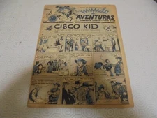 1954 Cisco Kid Portuguese Comics Magazine Mundo de Aventuras #267