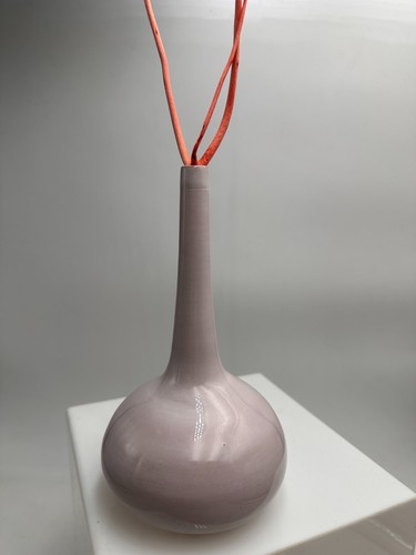 Ravissant vase soliflore en céramique à long col Seillans Var - Foto 3 di 9