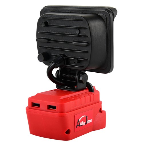 For Milwaukee Battery 18V LED Work Light Workshop Flashlights Camping Torch 2USB - Picture 73 of 81