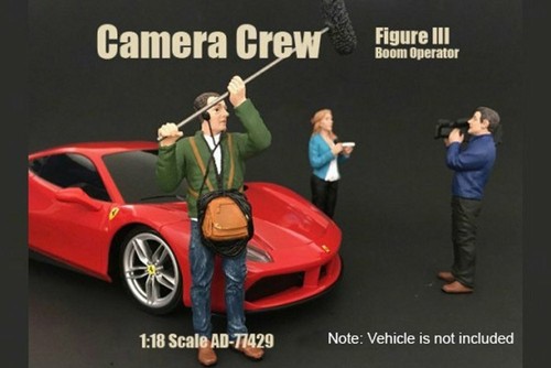 Camera Crew III "Boom Operator" - American Diorama 77429 1/18 Figurine - Picture 1 of 4