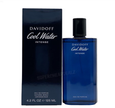 Cool Water Intense by Davidoff for Men 4.2 oz Eau de Parfum Spray 100 Authentic
