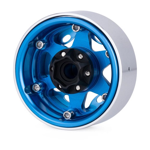 Llantas de aleación Beadlock de 4 piezas de 1,9" para coche sobre orugas Axial Capra D90 TRX4 1/10 RC - Imagen 17 de 25