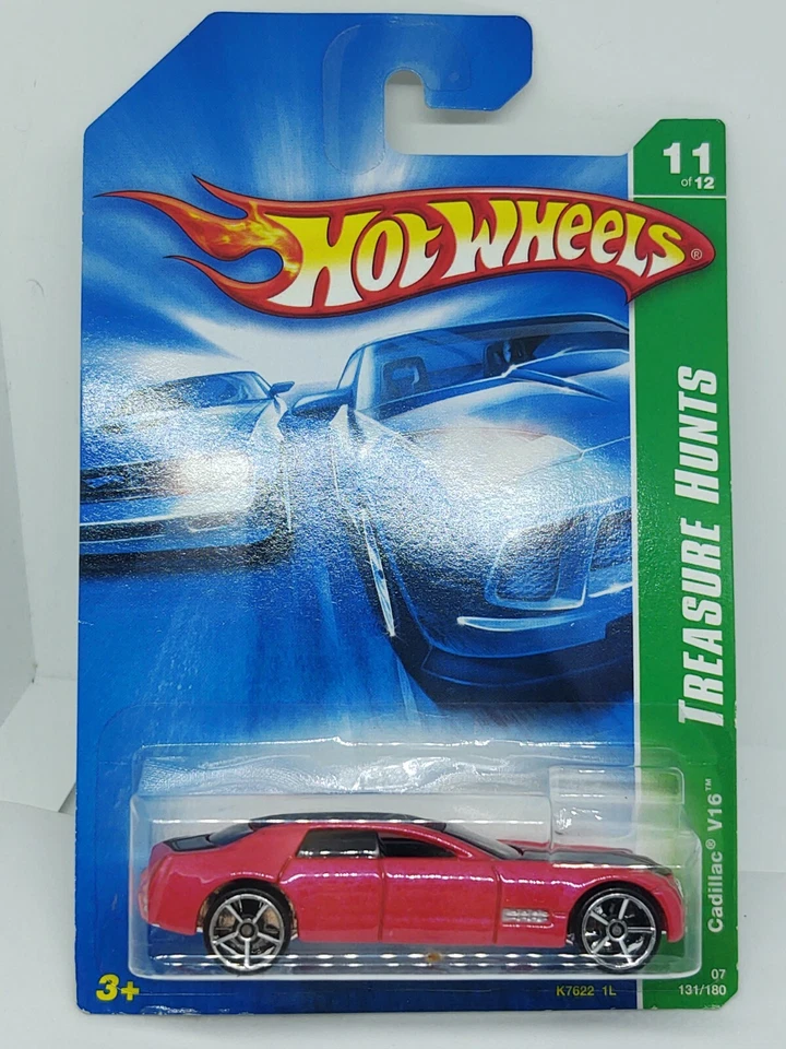 TWO Treasure Hunt`s  CADILLAC V16 RED/PINK and `70 Plymouth Road Runner  E9 - Image 3 of 4