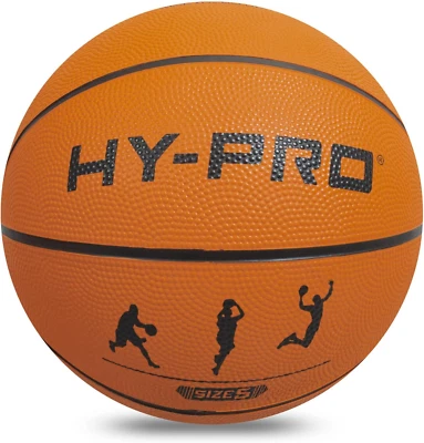 Hy-Pro Basketball Größe 5 - Basketballball mit robuster Gummimischung
