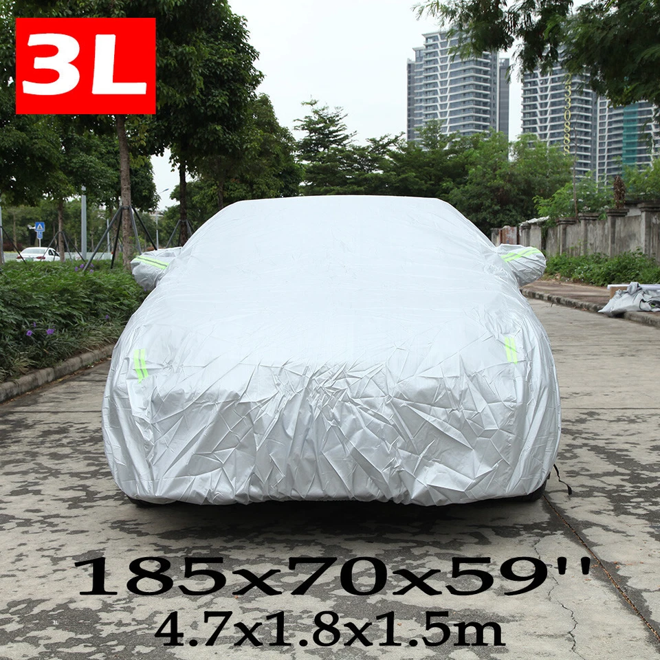 For Nissan Tiida 2007-2018 Full Car Cover Waterproof UV Dust Rain Snow Resistant - Изображение 2 из 4