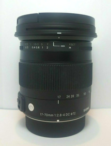 Sigma 17-70mm f/2.8-4 DC Macro OS HSM 'C' Contemporary Lens for Pentax