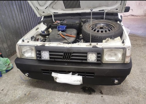 Mascherina Griglia fendinebbia 2.0 Fregi 58w Fiat Panda 141 1986 2003 4x4 - Picture 9 of 19