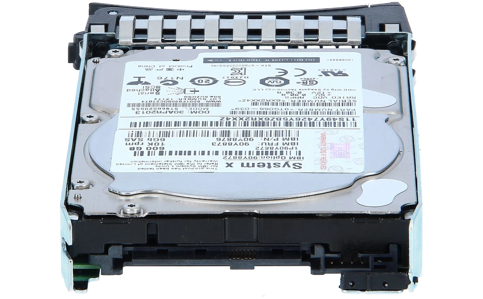 IBM - 49Y6177 - Lenovo - Festplatte - 600 GB - Hot-Swap - 2.5" SFF (6.4 cm SFF) - Bild 3 von 3
