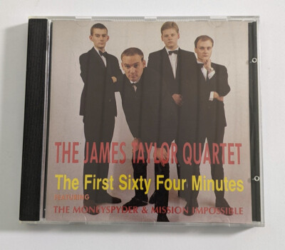 The First Sixty Four Minutes - The James Taylor Quartet  1988  CD