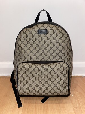 Gucci GG Supreme Backpack Discontinued Model UK