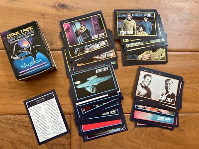 Star Trek trading cards 1991 (161-309 odds) Deep Space Nine 50 cards 1993 Skybox