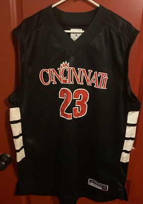 Rare Vintage 90's Jordan Cincinnati Bearcats Basketball Black