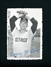 Denny McLain 1969 Topps Deckle Edge - Detroit Tigers #8 NM