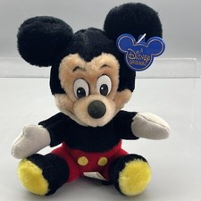 Vintage Mickey Mouse Stuffed Animal Disneyland Walt Disney World 7 Plush