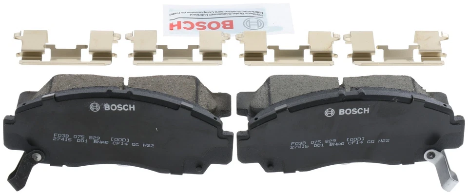 Pastilhas de freio dianteiras 2012 2013 cerâmica Acura TSX Bosch QuietCast 2011-2014 - Imagem 3 de 4