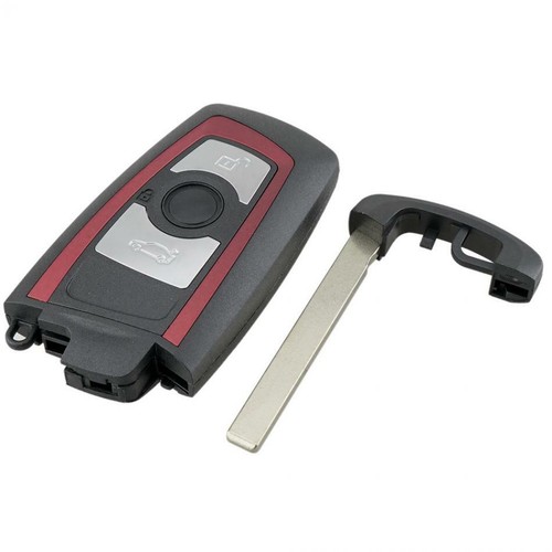 Smart Key Shell Cover Remote Keyless Case Fit for BMW CAS4 F 3 5 7 Series E90 E9 - Picture 4 of 12
