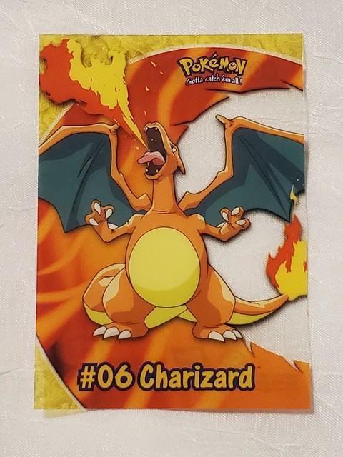 Mint Condition Charizard 06 Topps PC3 Pokemon Card Nintendo TV 