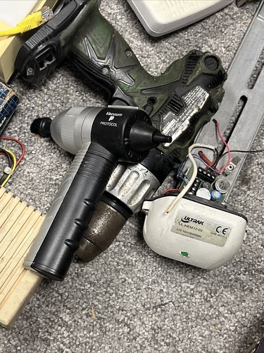Lot Fire Alarm Mixed Parts resistors Mixed Drill Working Broken wires Charger - Picture 13 of 24