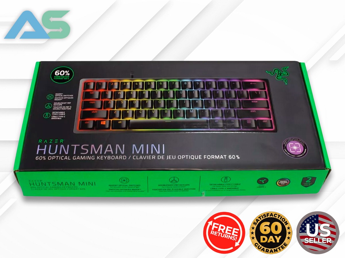 Razer Huntsman Mini Purple Silent Optical Switches Gaming Keyboard 