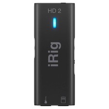IK Multimedia iRig HD 2 96Khz Digital Audio Mobile Guitar Interface