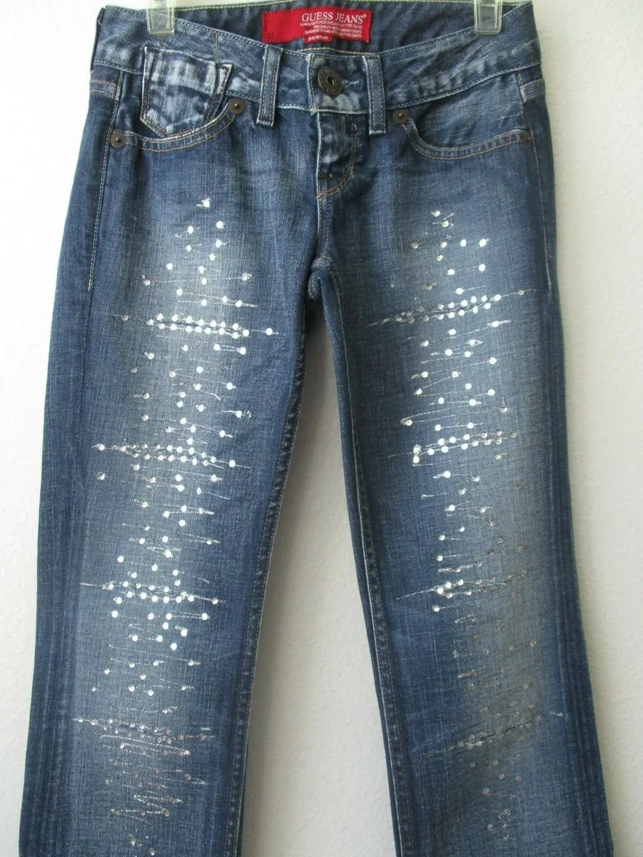 Guess embellished clearance jeans