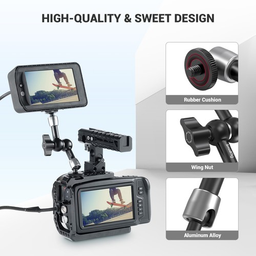 SmallRig 5.5 inch Articulating Magic Arm w/ Both 1/4" Screw for LCD Monitor 2065 - Picture 5 of 9