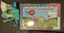 Fuse Bead Craft Kit 5mm Beads Patterns 3 Pegboard 1 Tweezer