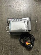 Canon ZR85 MiniDV Digital Video Camera Camcorder 400x Digital Zoom Untested