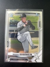 2021 Bowman Chrome Draft #BDC21 Brooks Gosswein White Sox