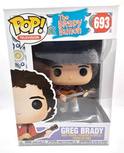 FUNKO POP! TELEVISION GREG BRADY 693 Brady Bunch Vaulted POP Vinyl Figure NIB