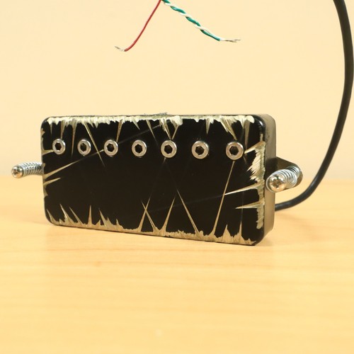 Bare Knuckle 7 String BKP VHII Black Battle Worn Humbucker Guitar Pickup UK