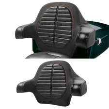 Rear Passenger Backrest Pad Fit For Harley Touring Electra Street Glide 14-23