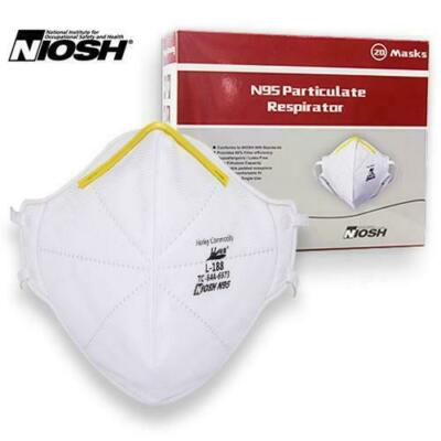 U.S. NIOSH Certified N95 L-188 HARLEY COMMODITY Respirator Face