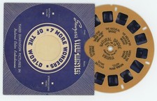 Natural Bridge Virginia 1939 Tan Front / Blue Back View-Master Reel 79