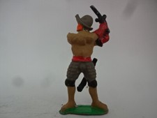 Stara cynowa figurka / Hiszpan z krótkim mieczem - wariant kolorystyczny 5