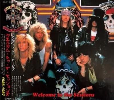 GUNS N ROSES 2CD WELCOME TO THE SESSIONS 1986 - 1987 Japan W/OBI