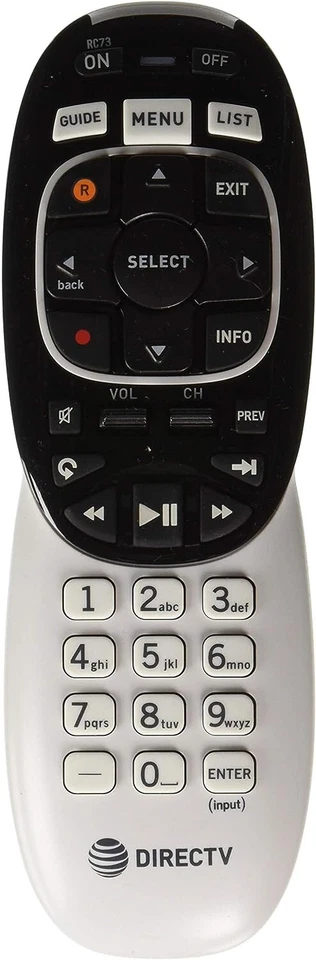 DIRECTV RC73 IR/RF REMOTE CONTROL FOR GENIE HR44 & CLIENT C41 W/BATTERIES NEW - Image 2 of 4