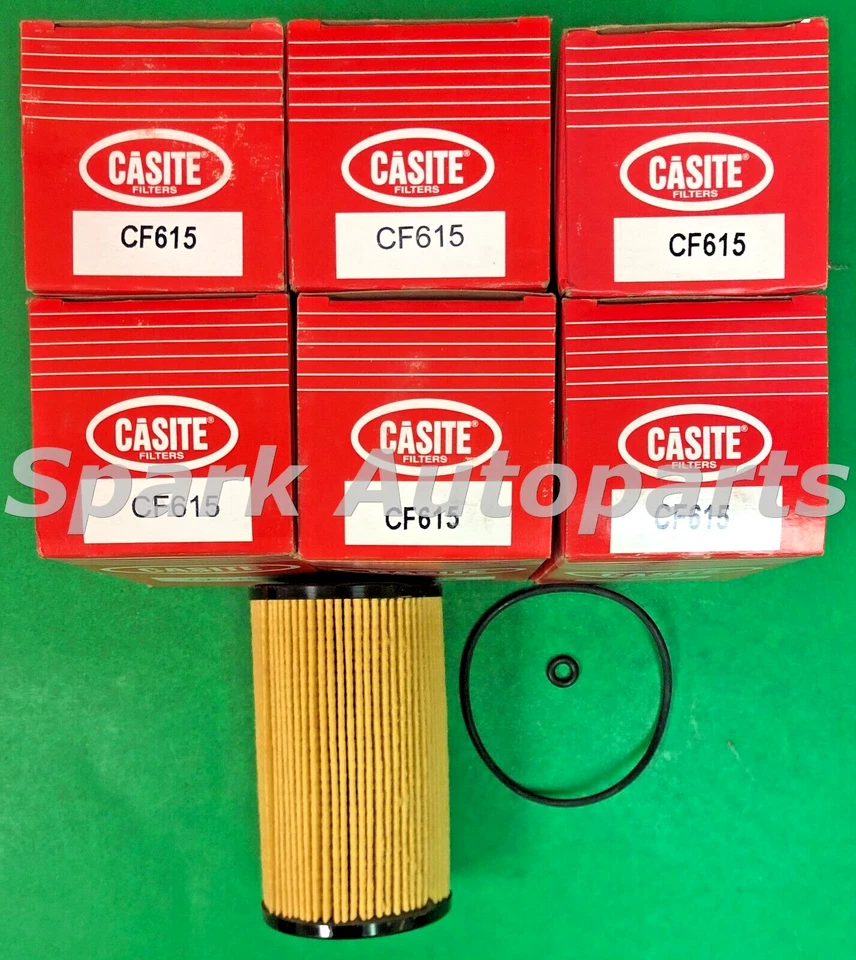 Estuche de 6 filtros de aceite de motor CASITE CF615 para HYUNDAI Azera, KIA Sedona, CH9999 Foto 2 de 3