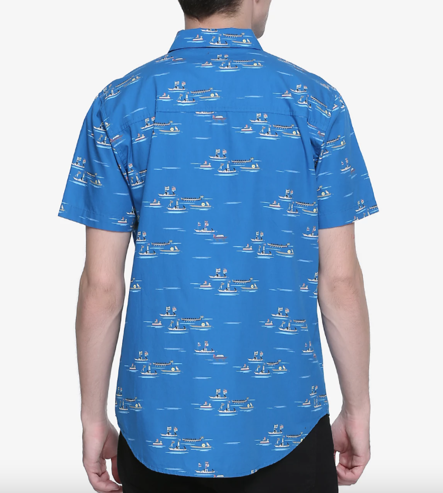 Brooklyn Yacht Club — Brooklyn Yacht Club GPS tee - Blue Fade