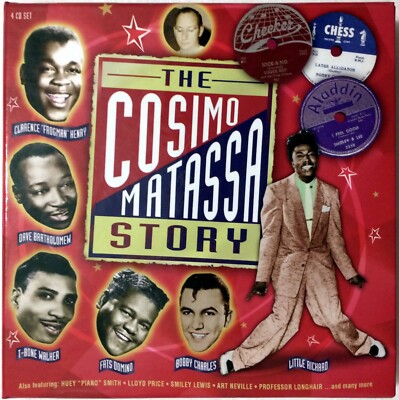 4 CD box set: The Cosimo Matassa Story. Fats Domino Little Richard T-Bone Walker