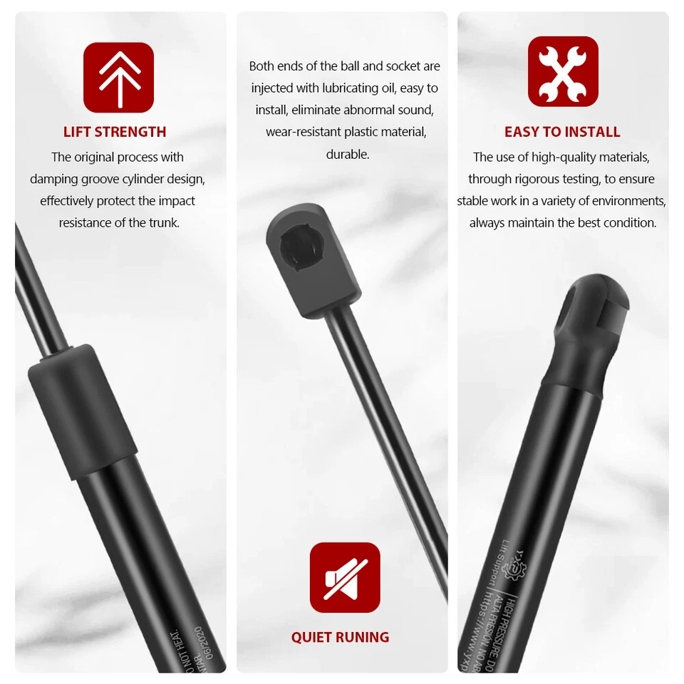 Amortiguadores de resorte de puntales de elevación del capó delantero para Toyota Camry Avalon 2012-2016 Foto 3 de 4